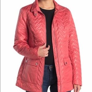 NWT Via Spiga Quilted Cargo Jacket size M